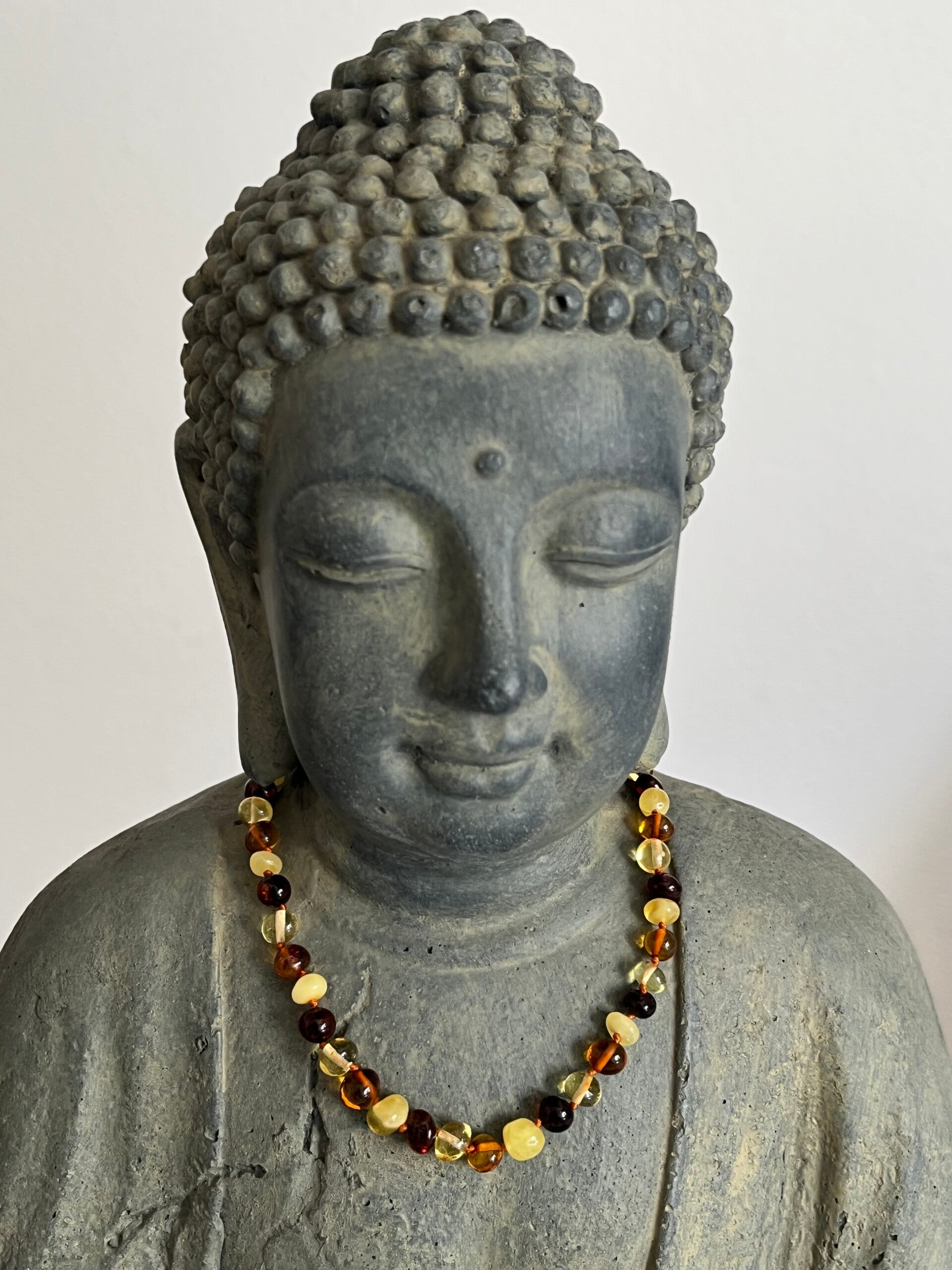 Baby-Kette - Bernstein cognac (K002)