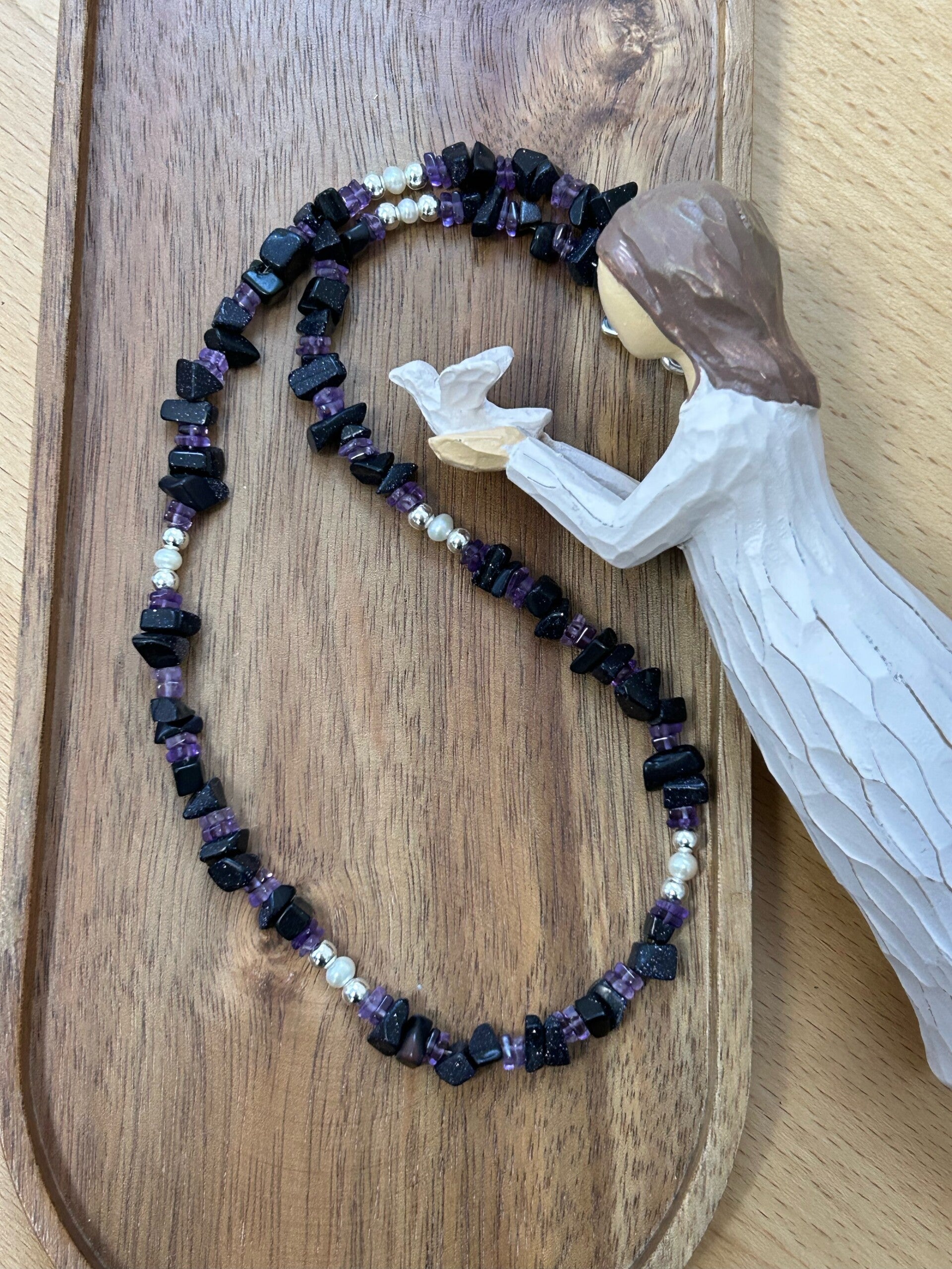 Halskette - die Glitzernde (H267)