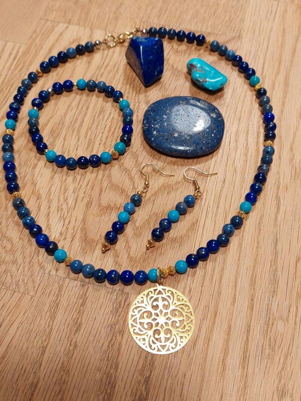 Heilstein-Schmuck-Set - das Regenerierende (S316)