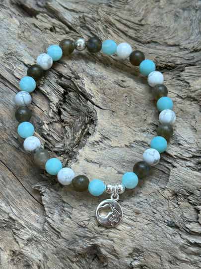 Armband - Sternzeichen WASSERMANN (21.01. - 19.02.) (A282)