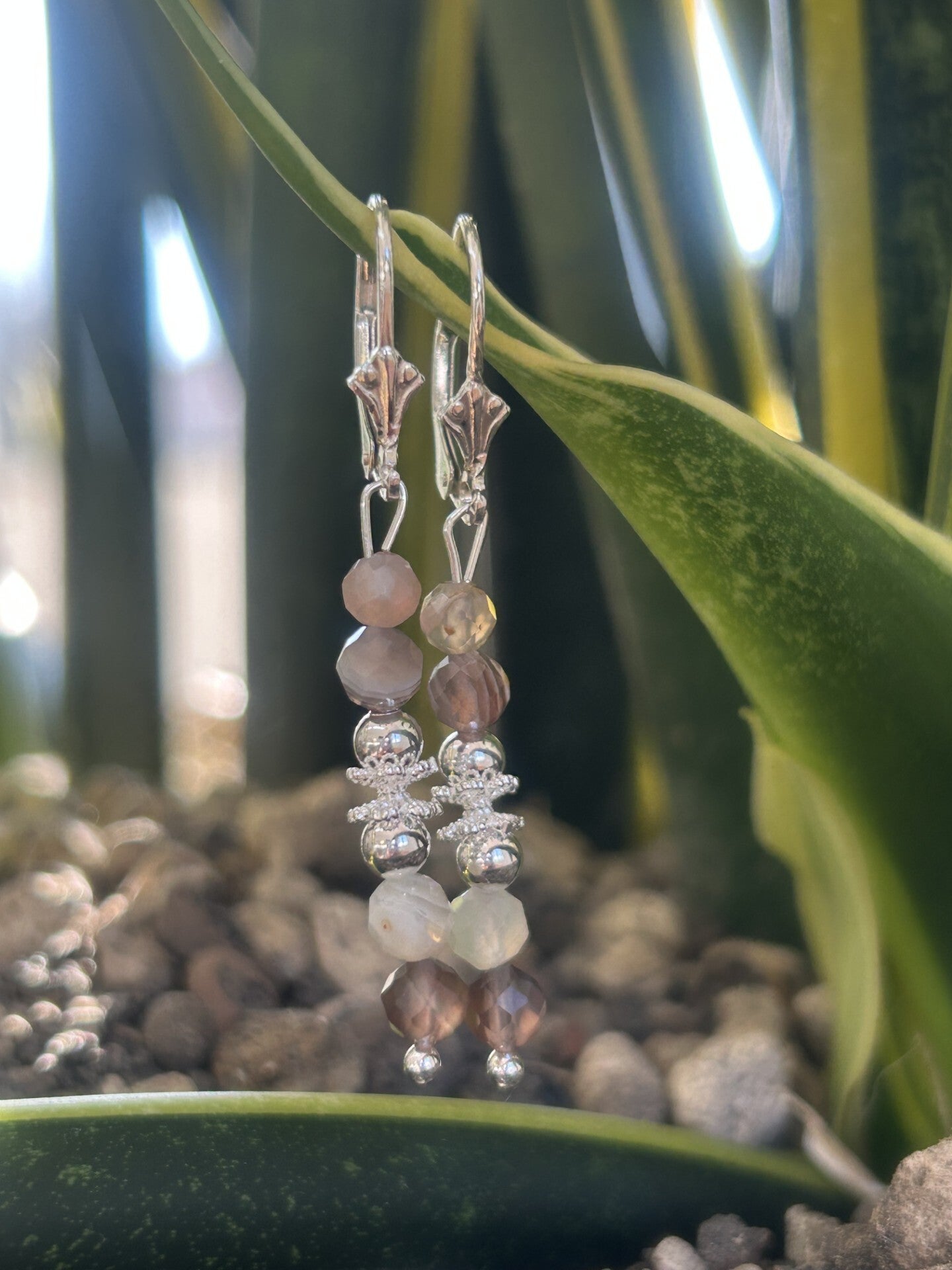 Ohrringe - Achat Botswana (O506)