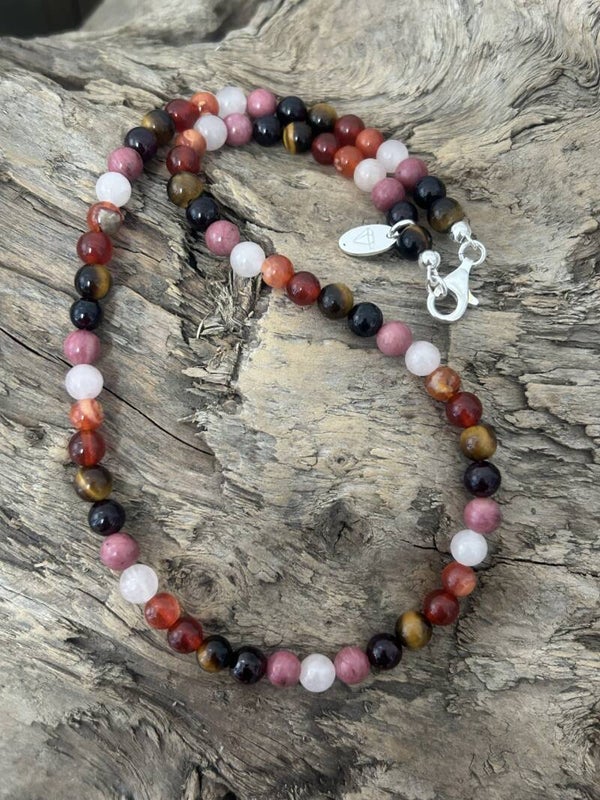 Halskette - die Feurige (H415)