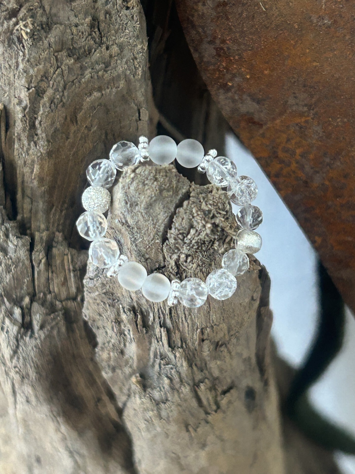 Fingerring - die Kraft des Bergkristalls (R075)