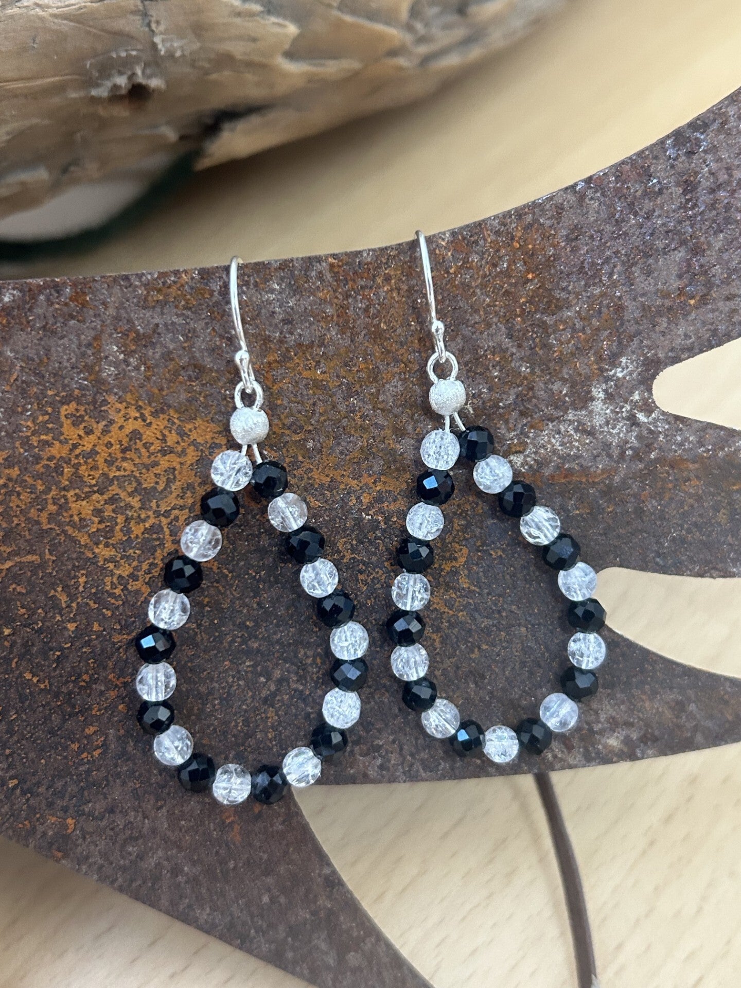 Ohrringe - Schwarz & Weiss (O472)