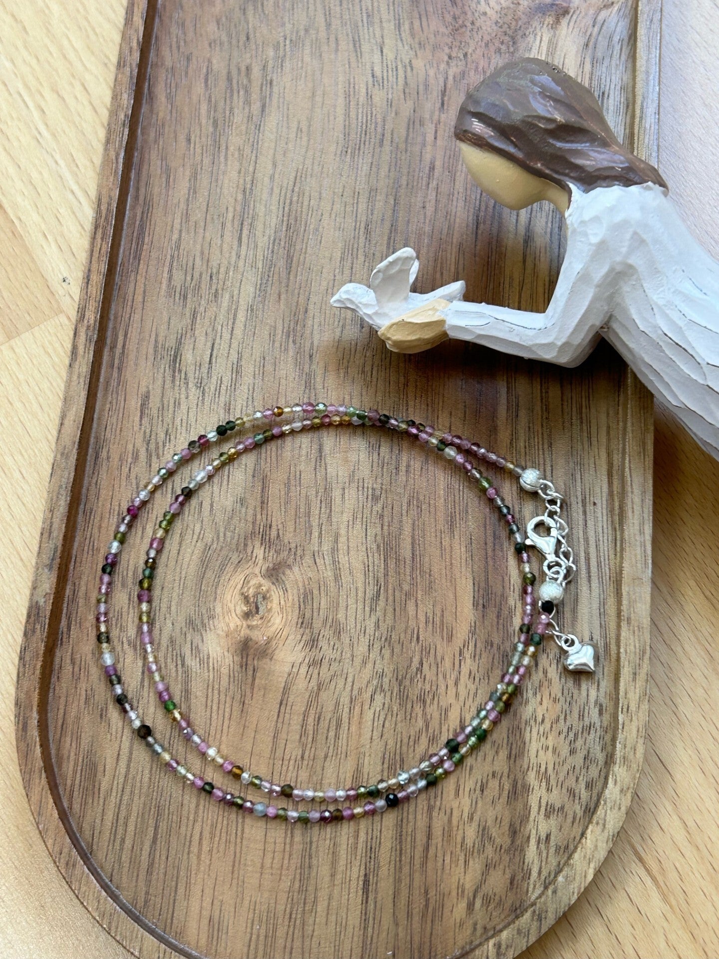 Fussketteli - Turmalin bunt (F124)