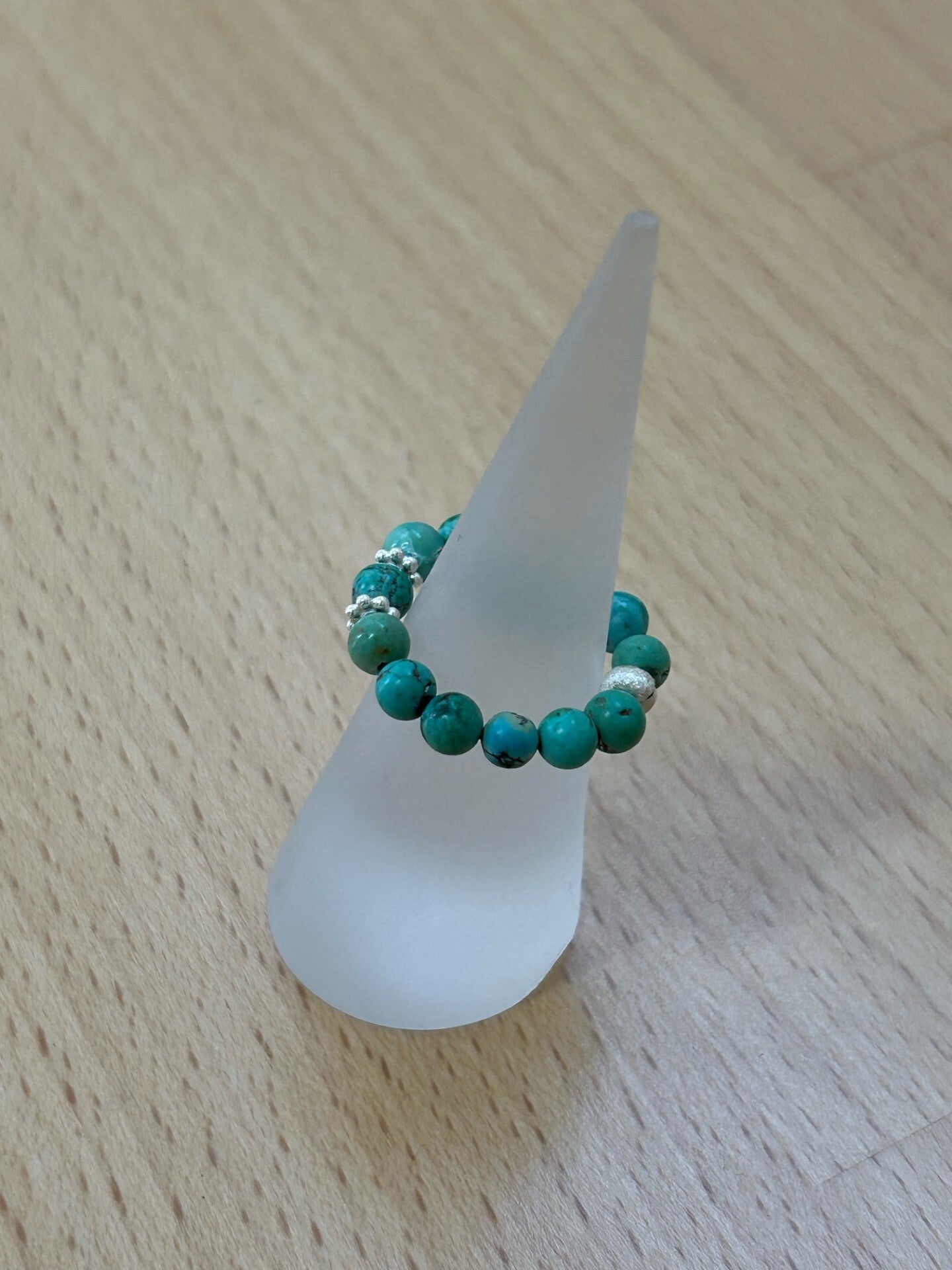 Fingerring - Türkis Tibet hell (R017)