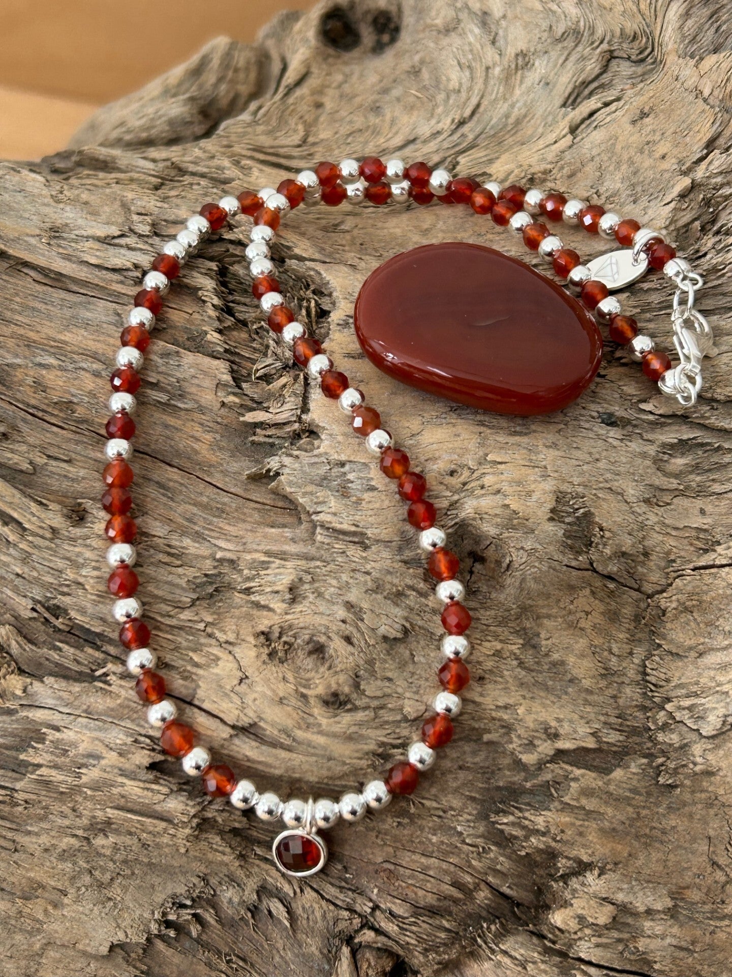 Halskette - Karneol (H316)