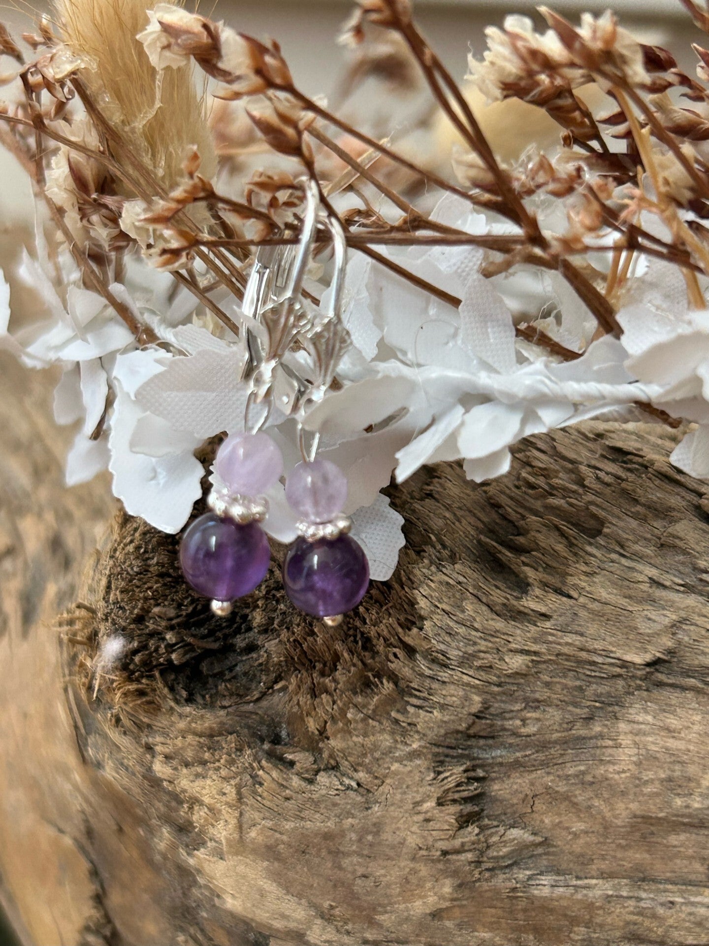 Ohrringe - Amethyst (O425)