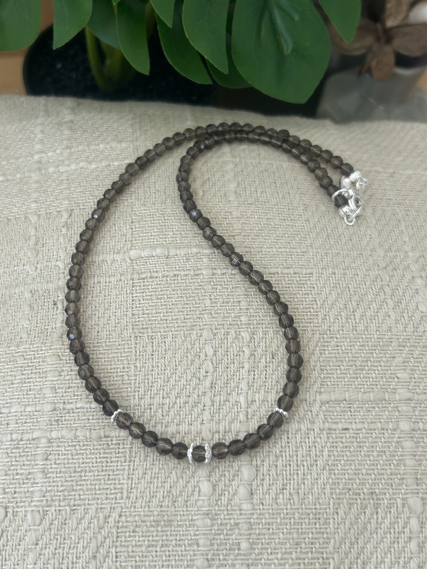 Halskette - Rauchquarz (H466)