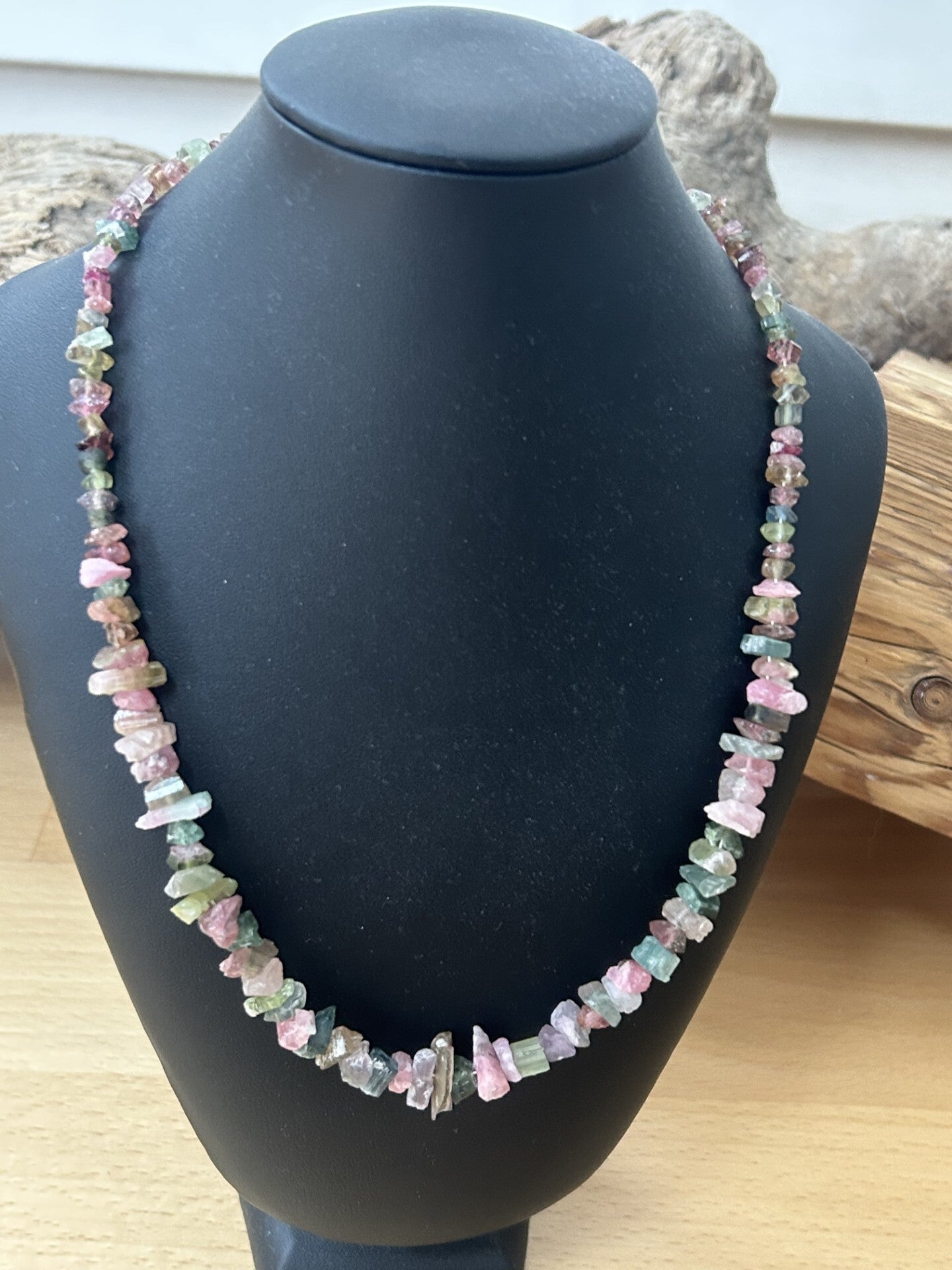 Halskette - Turmalin bunt (H427)