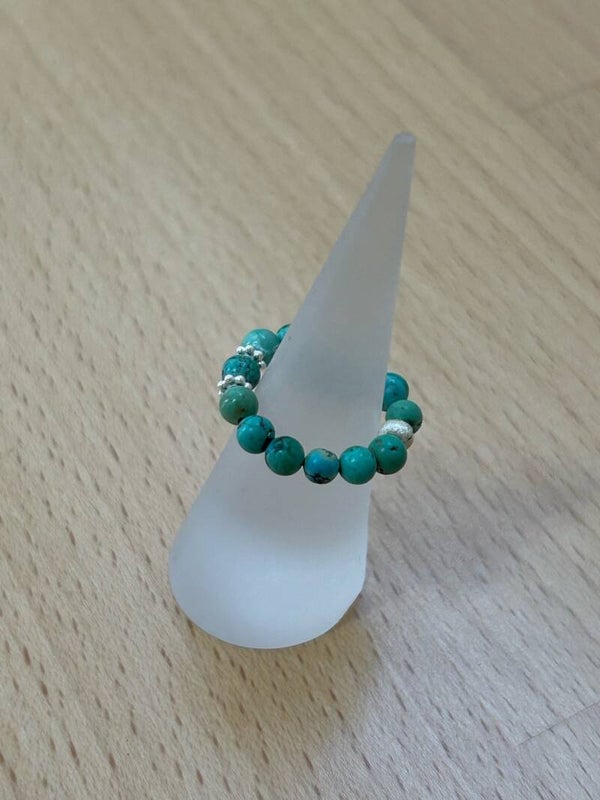 Fingerring - Türkis Tibet hell (R017)