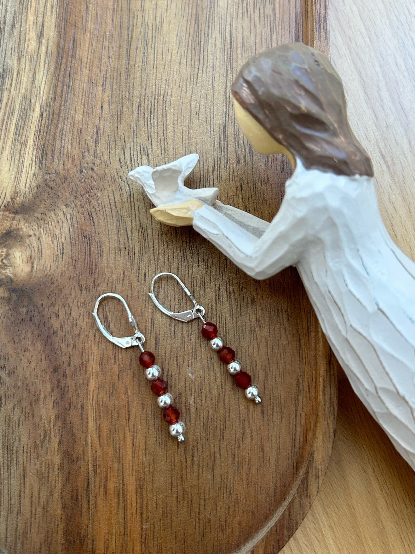 Ohrringe - Karneol (O400)