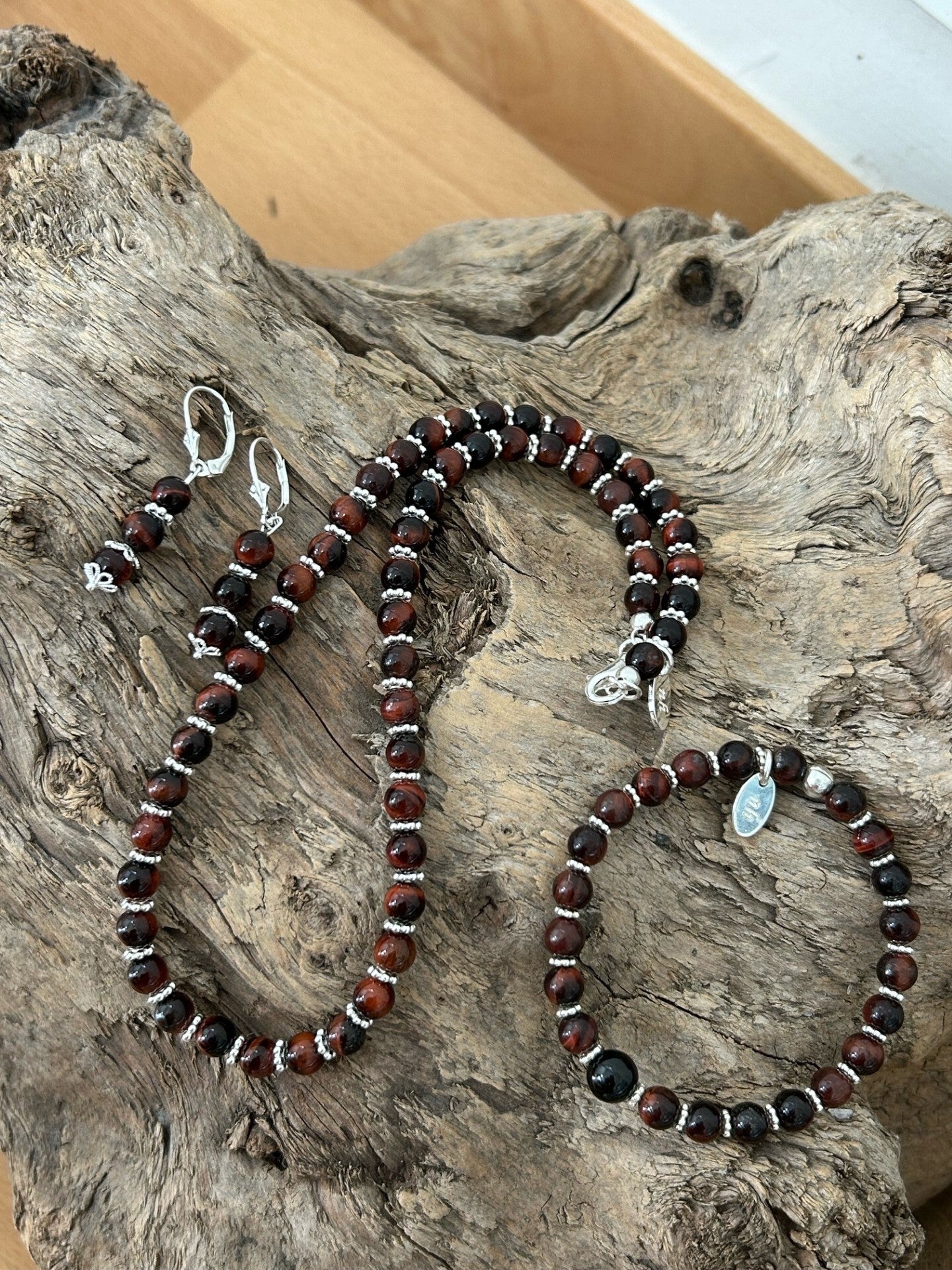 Heilstein-Schmuck - Set - das Beschützende (S345)