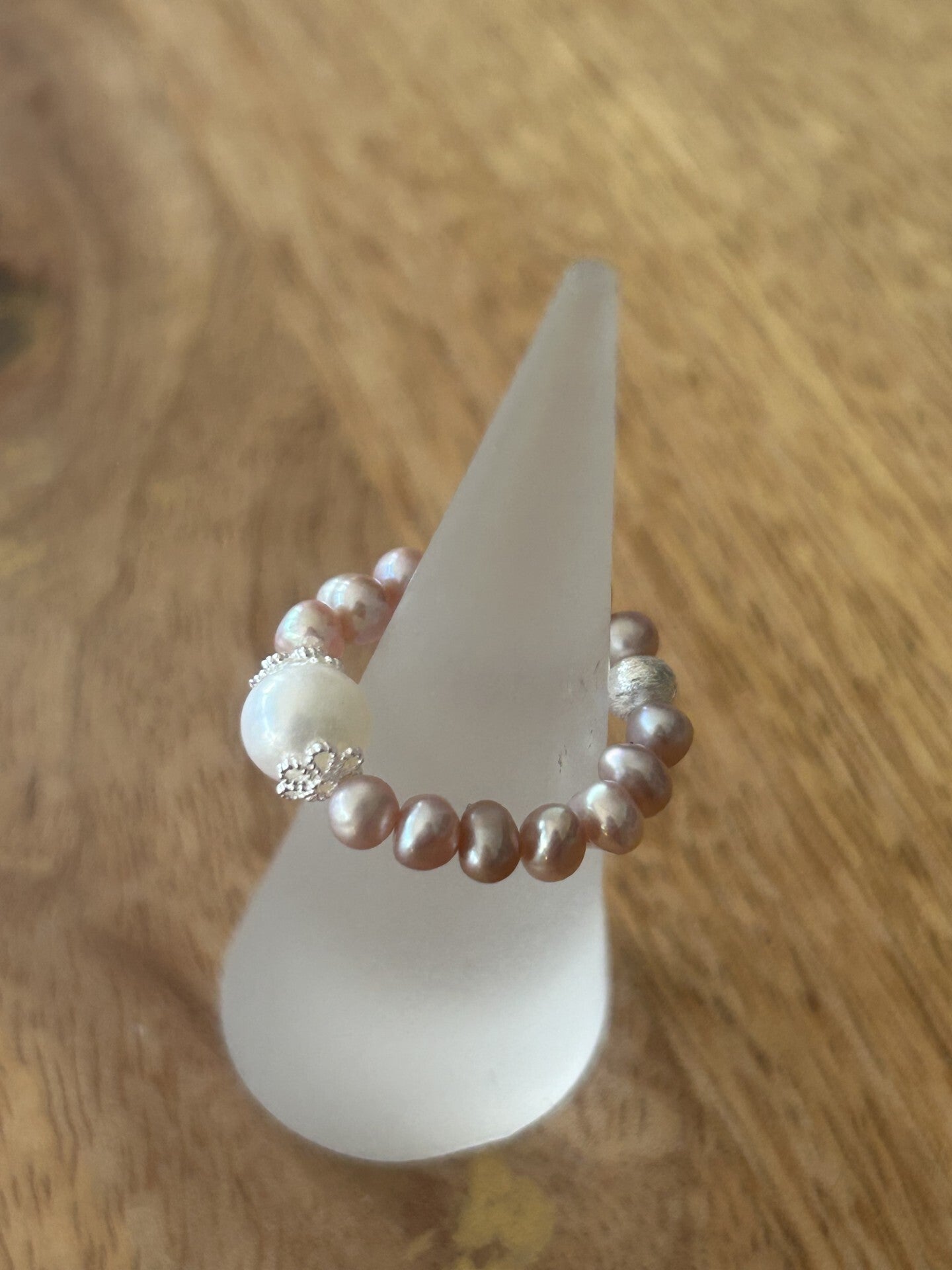 Fingerring - Süsswasserperle (R106)