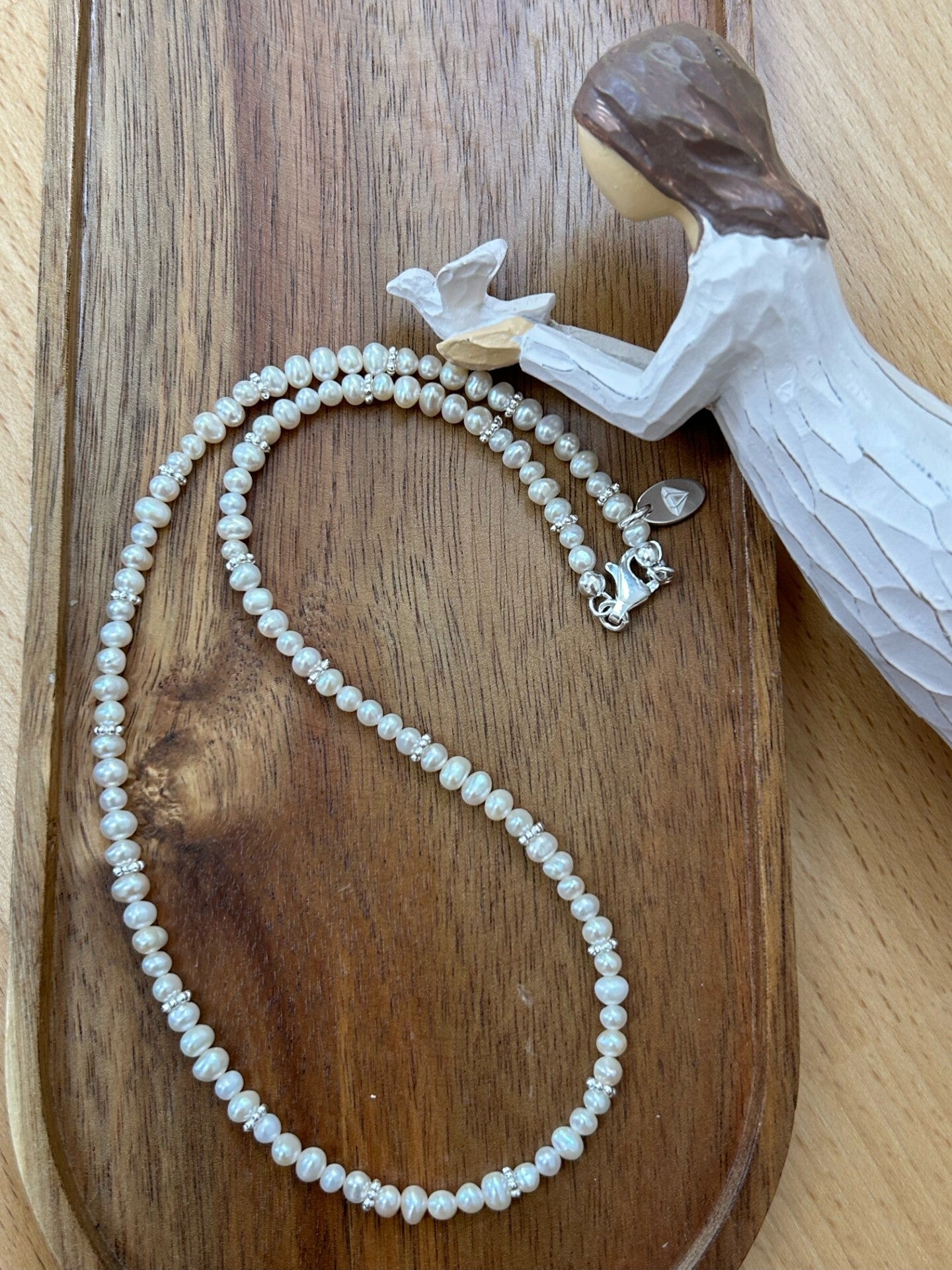 Halskette - Süsswasserperle (H348)