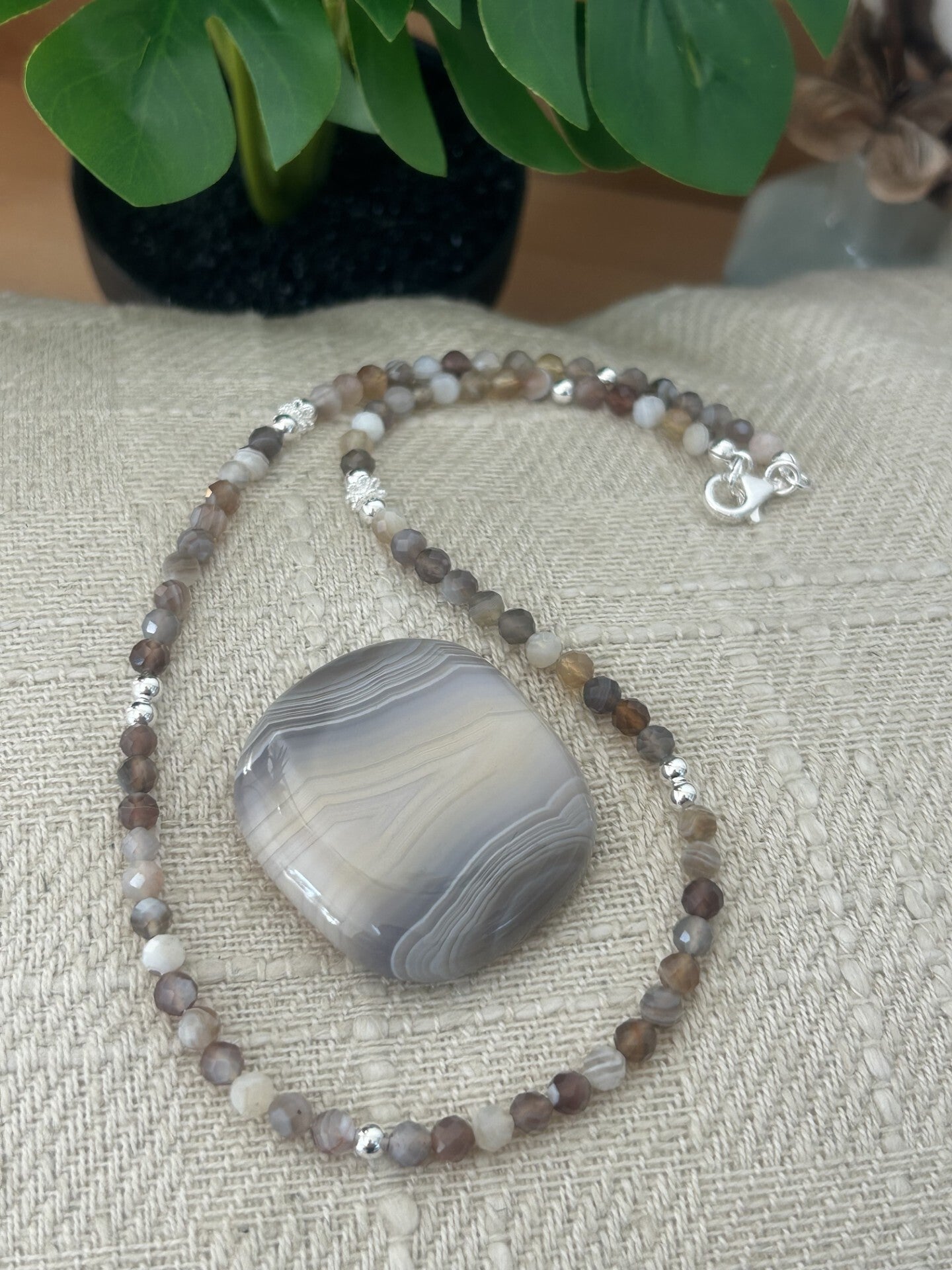 Halskette - Achat Botswana (H469)