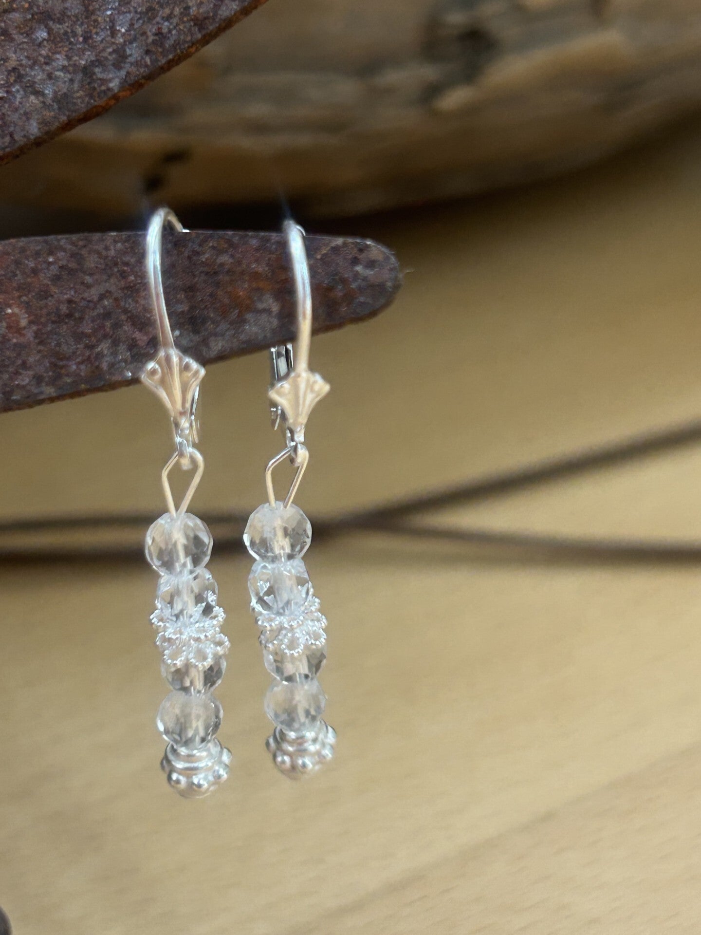 Ohrringe - Bergkristall (O531)