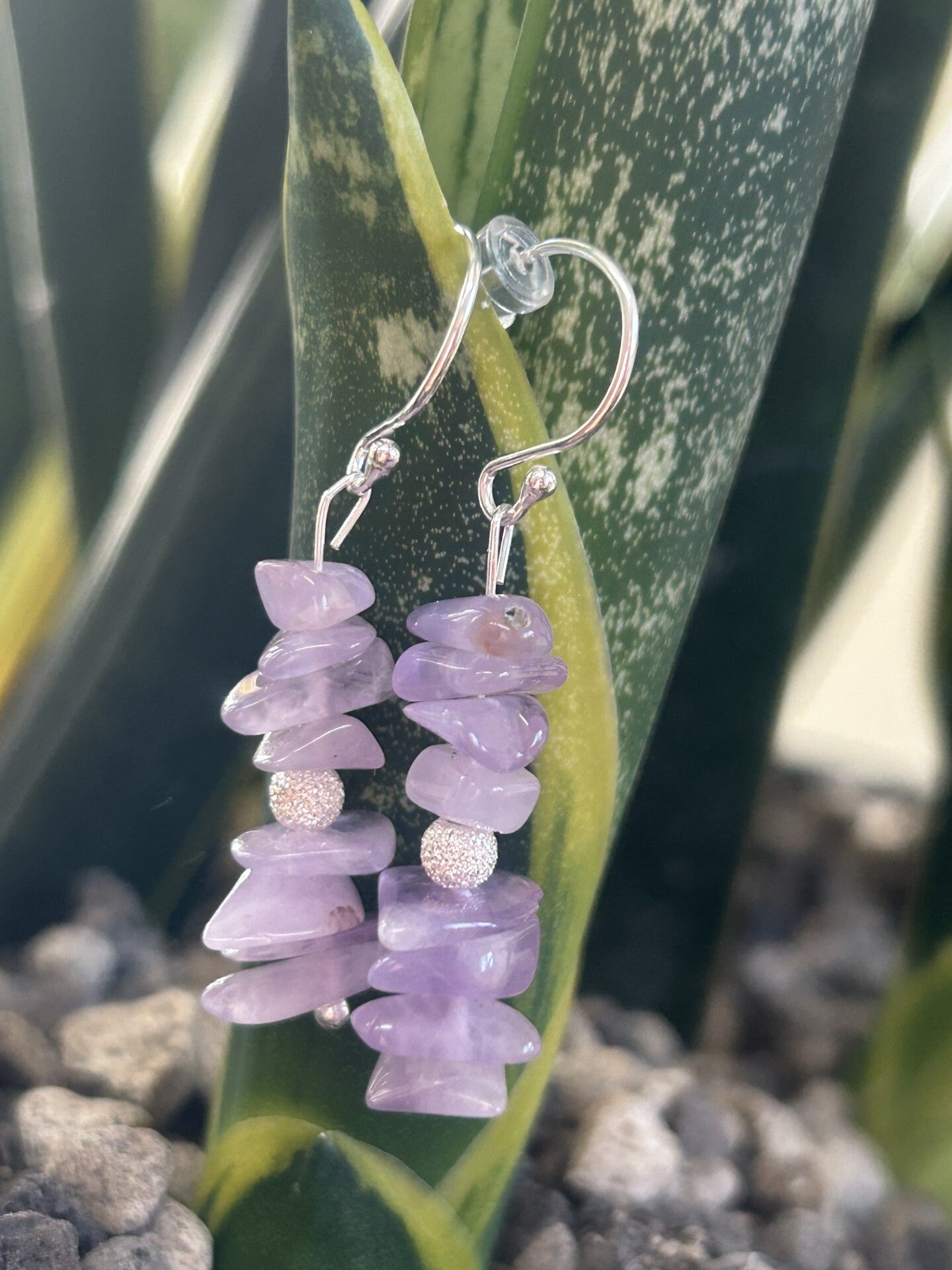 Ohrringe - Amethyst (O461)