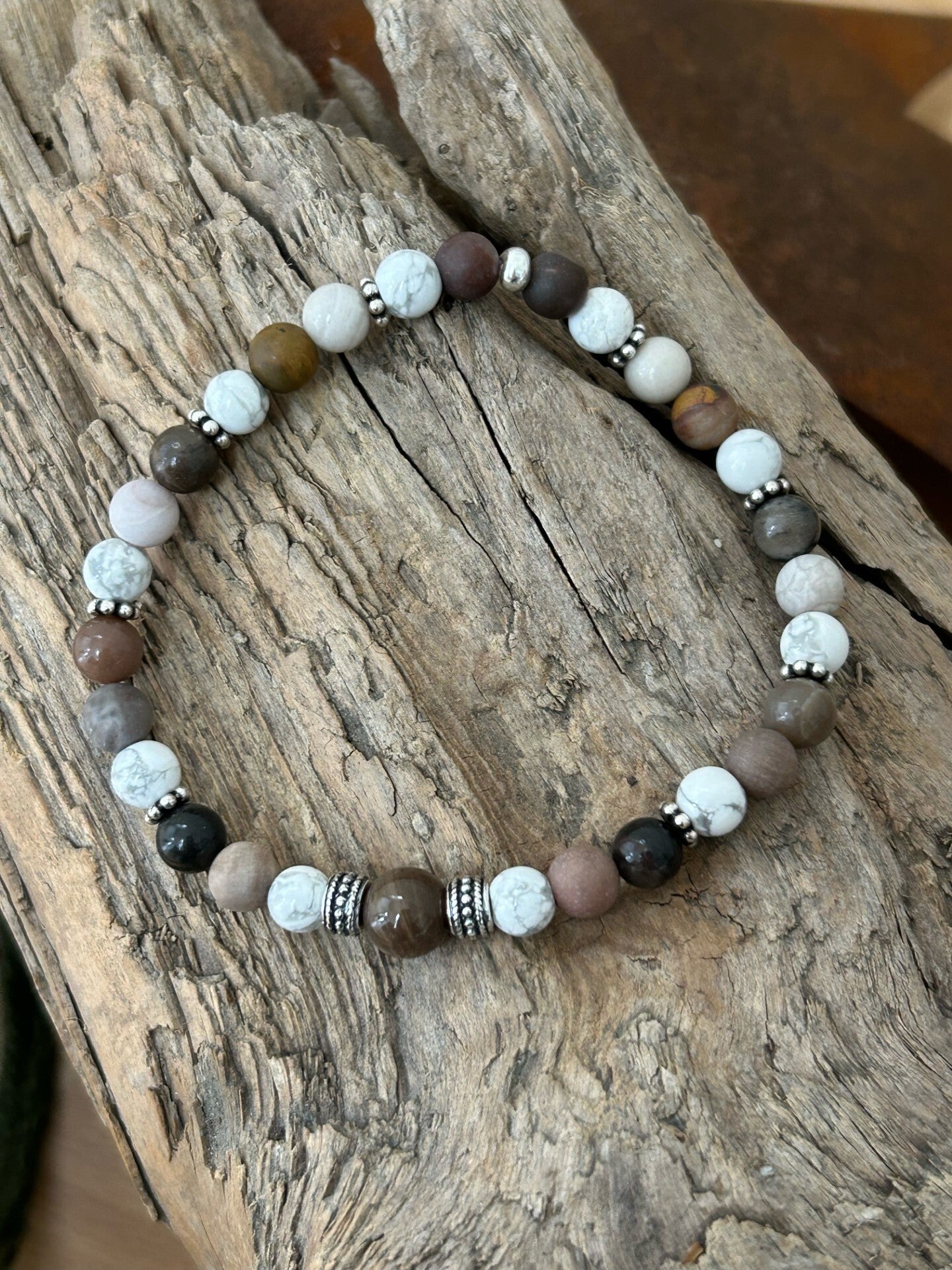 Armband - das Figurbewusste mit Silber 925 geschwärzten Elementen (A446)