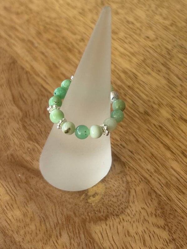 Fingerring - Chrysopras (R108)