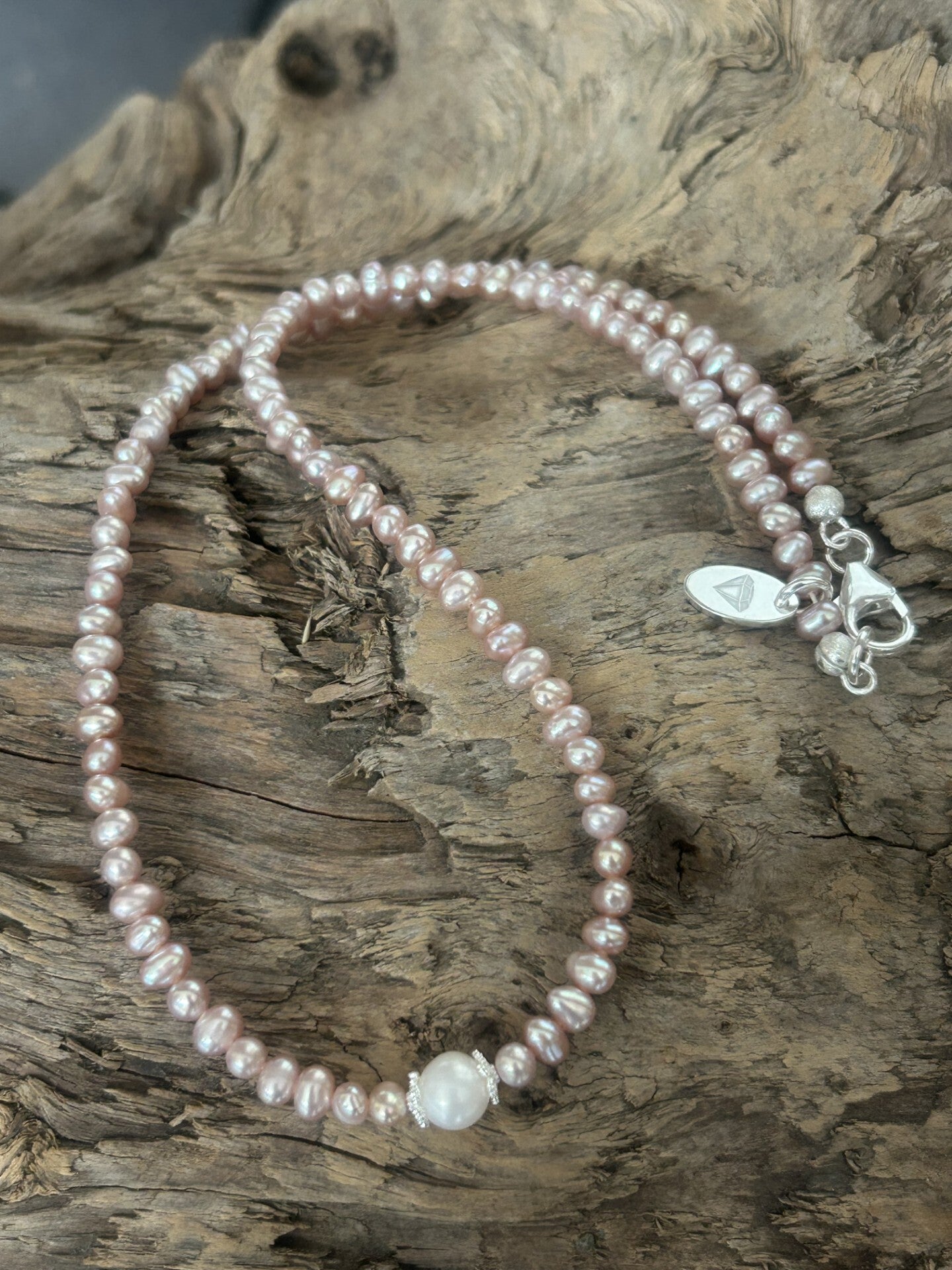 Halskette - Süsswasserperle (H527)