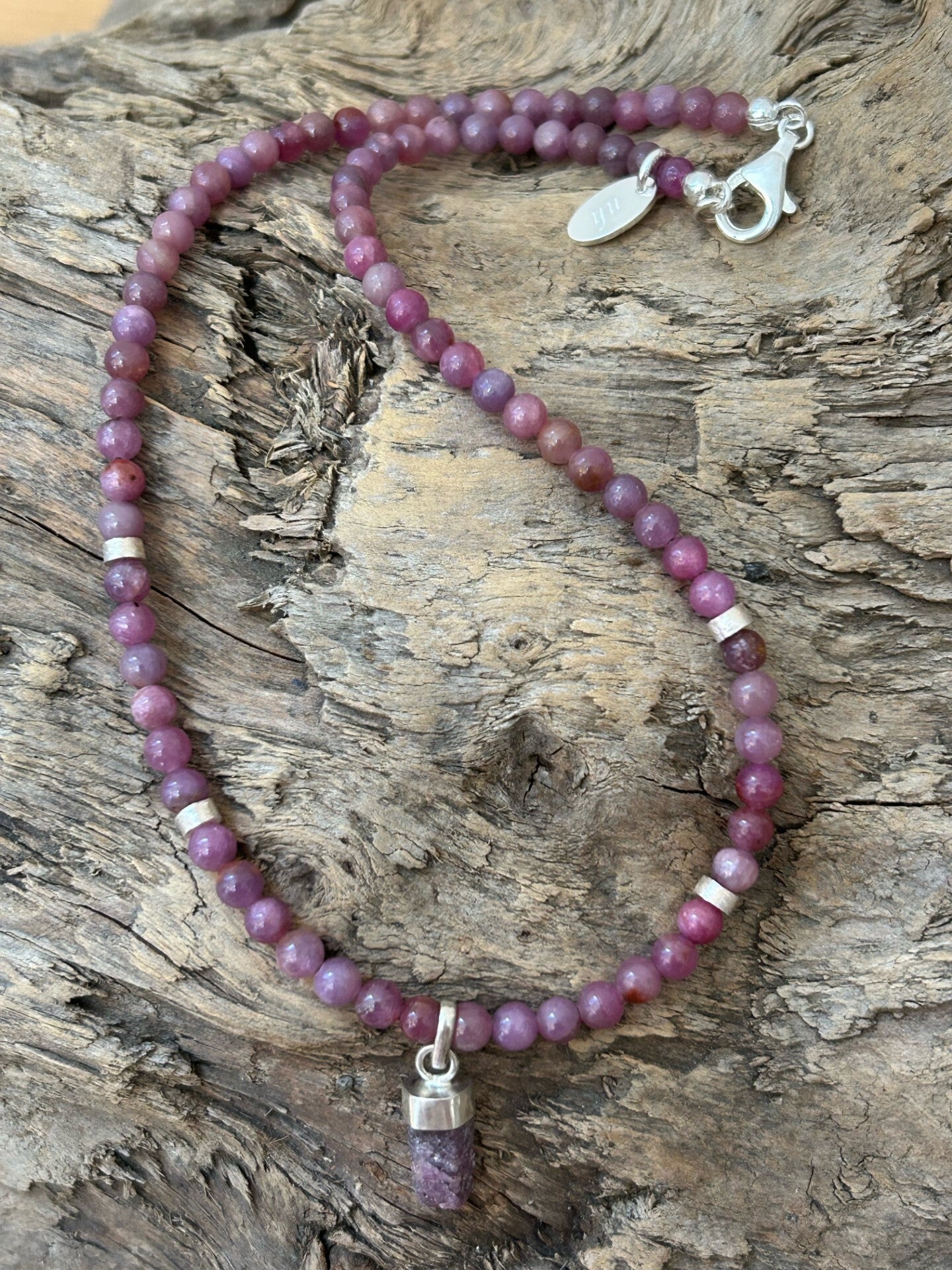 Halskette - Rubin (H362) Einzelstück!