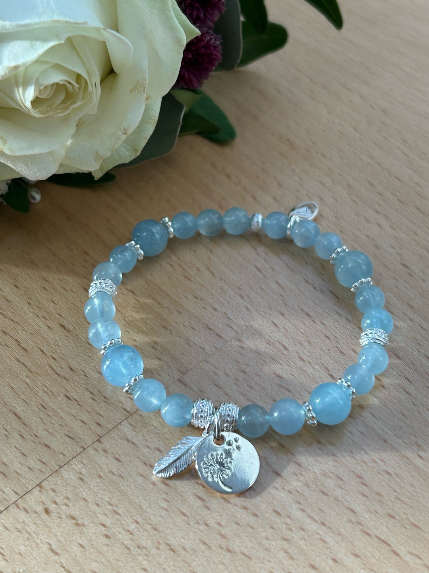 Armband - Aquamarin (A375)