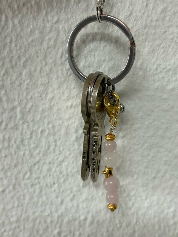 Glücksbringer - Rosenquarz (V004)