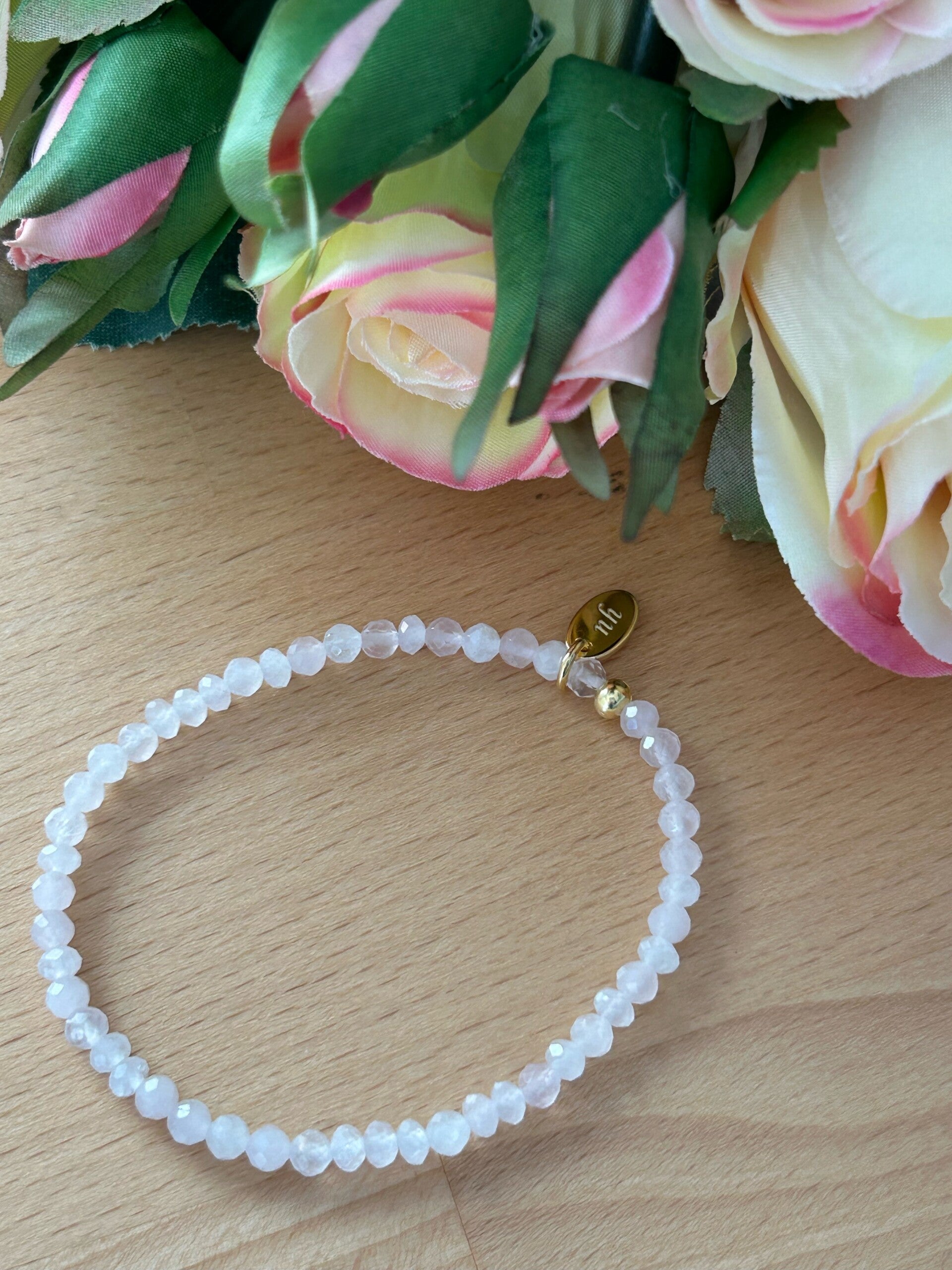 Armband - Rosenquarz (A422)