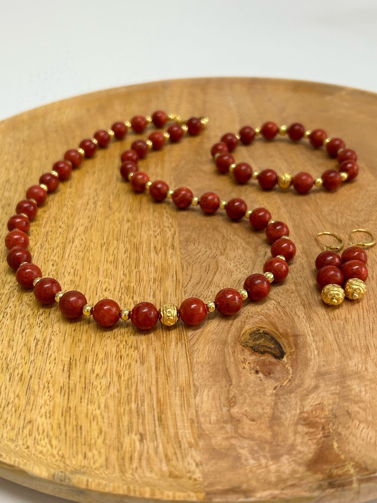 Heilstein-Schmuck-Set - das Lebensfreudige (S323)