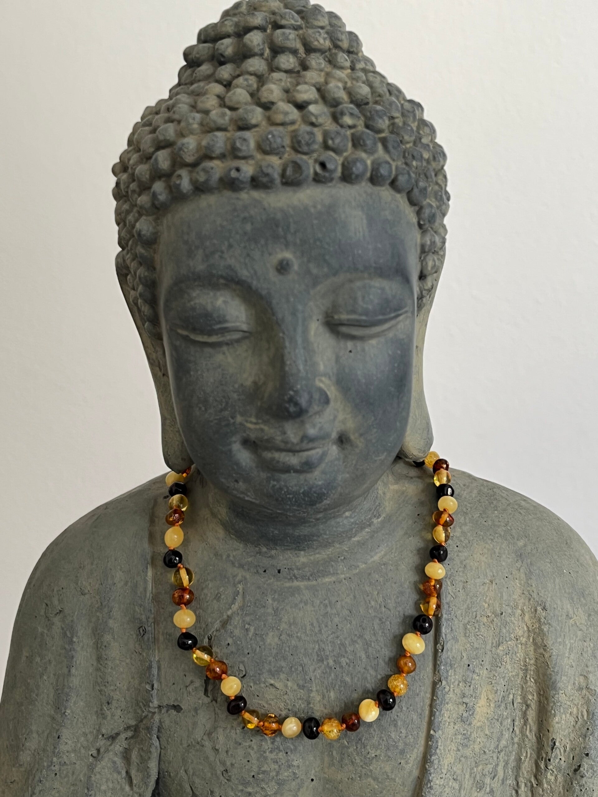 Kinderkette - Bernstein cognac (K004)