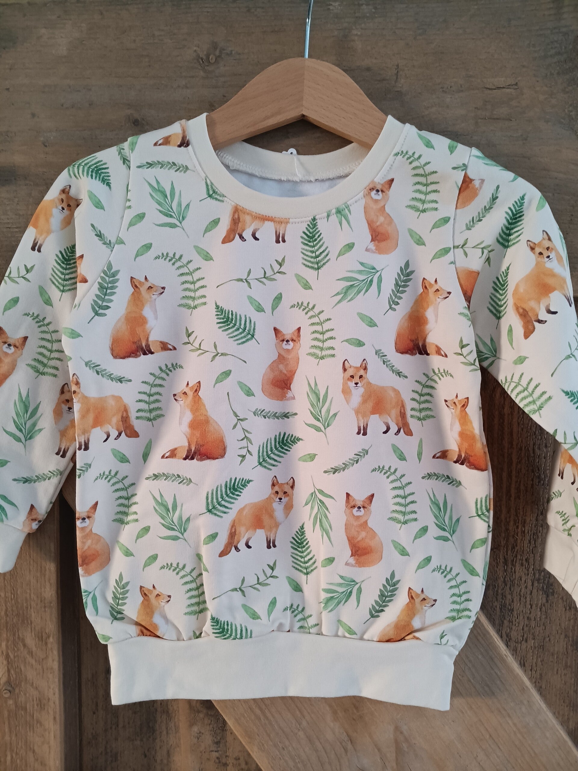 Sweater Vosjes Maat 80