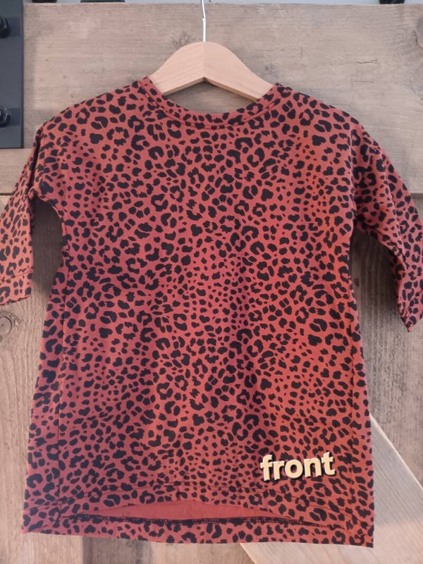 Tuniek roest/panterprint