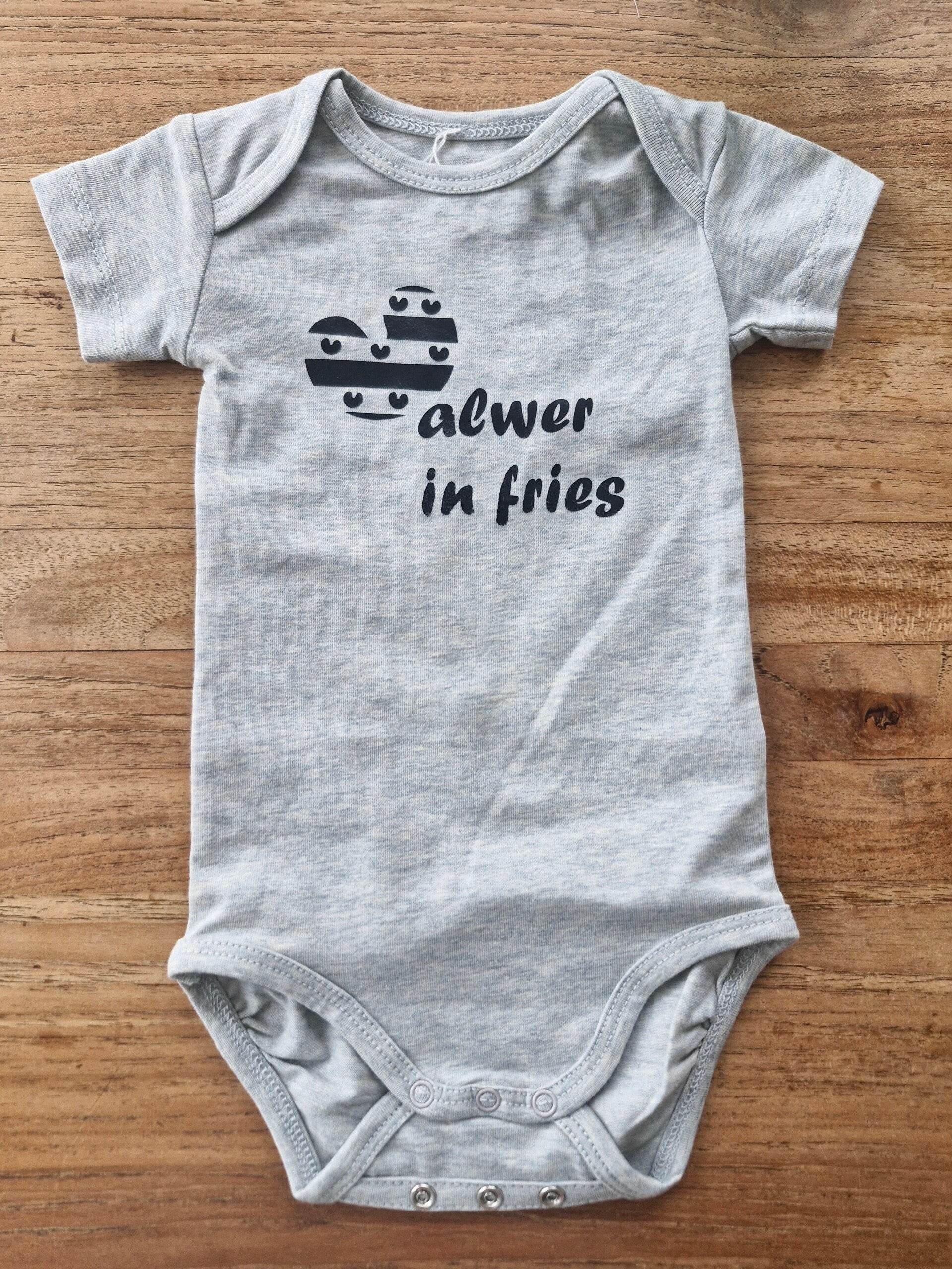 Romper met Friese tekst