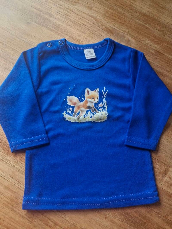 Bedrukt baby shirtje