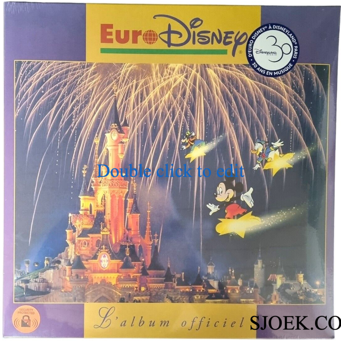 EuroDisney - Lp Vinyl Muziek album Disneyland Paris Exclusive