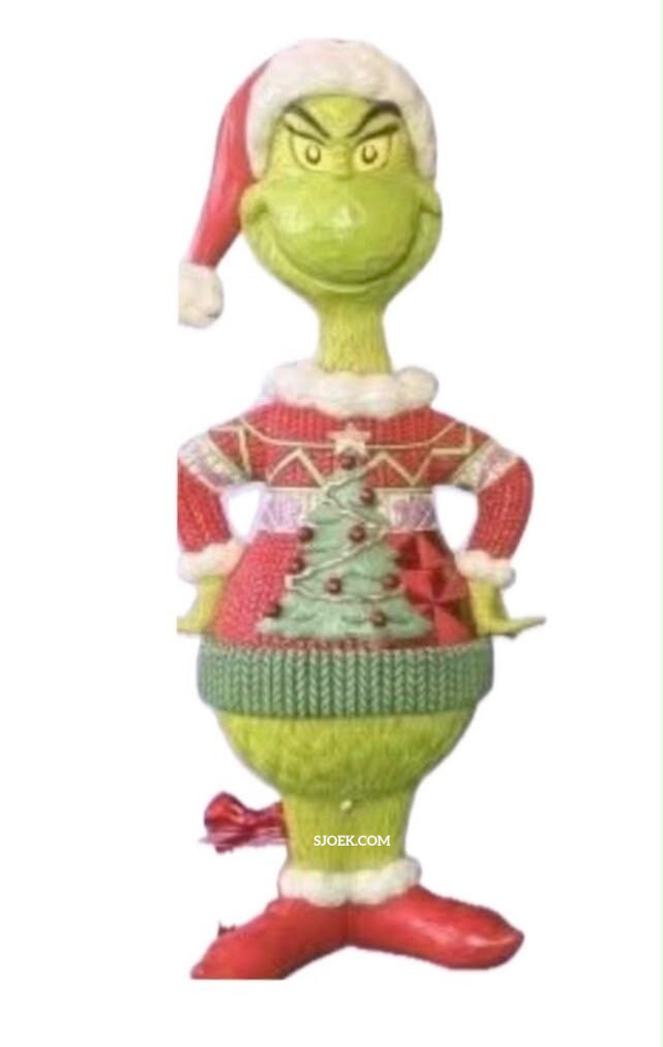 The Grinch in Ugly Sweater ‘Big Fig Costco Exclusive’ - Jim Shore
