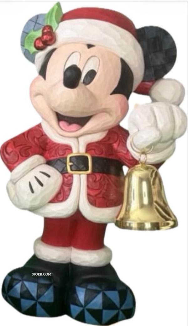 Mickey Mouse Big Fig Costco Exclusive ‘Holiday Mickey with Bell’