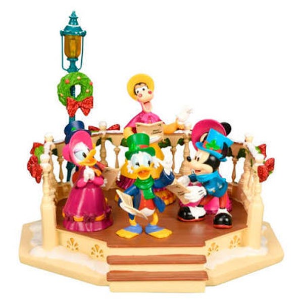 Mickey & Friends Musical Figurine 'Carolers' - Disneyland Paris