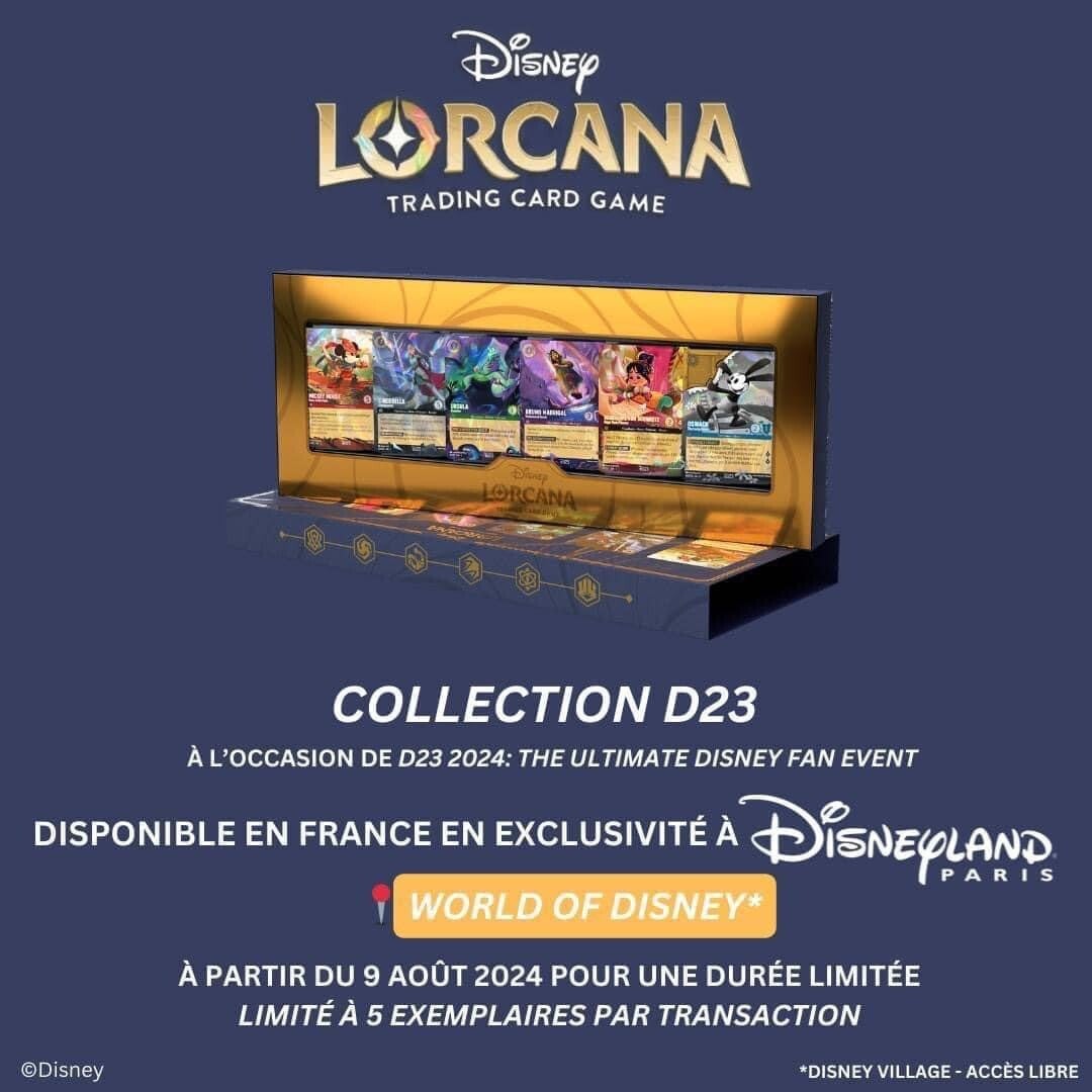 Disney Lorcana - D23 exclusive - Collectors box | Sjoek