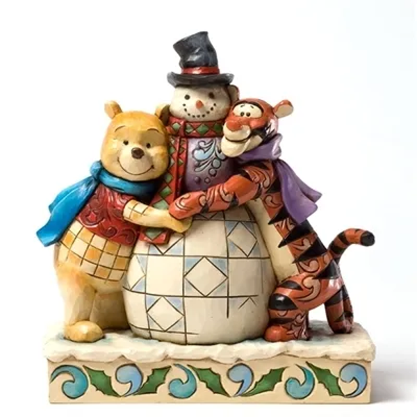 Winnie the Pooh & Tigger 'Winter Hugs' - 4033265