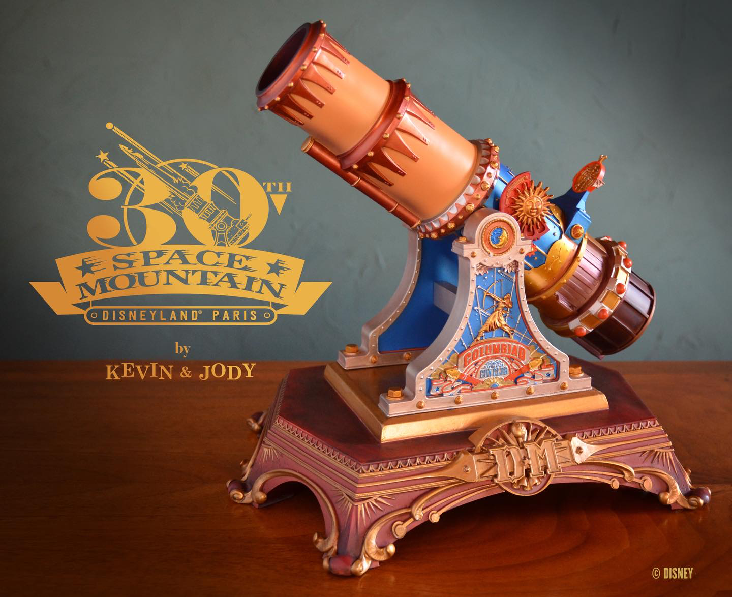 Space Mountain 'Canon Columbiad' - Kevin and Jody Disneyland Paris Exclusive