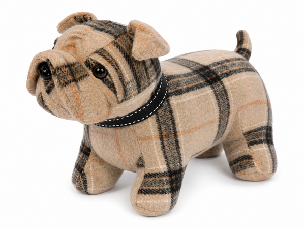 Hamilton Living Deurstopper - Bulldog Plaid