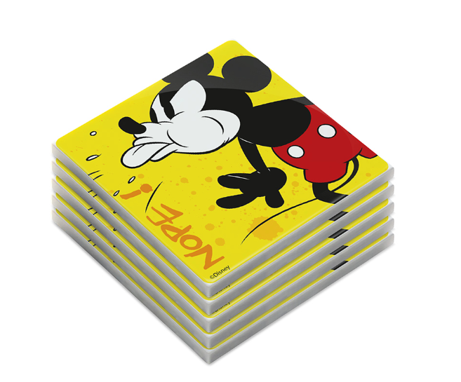Mickey Mouse Coaster 'Yellow' - 220023