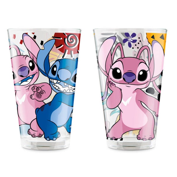 Stitch & Angel 'Glasses Set of 2' - 122054