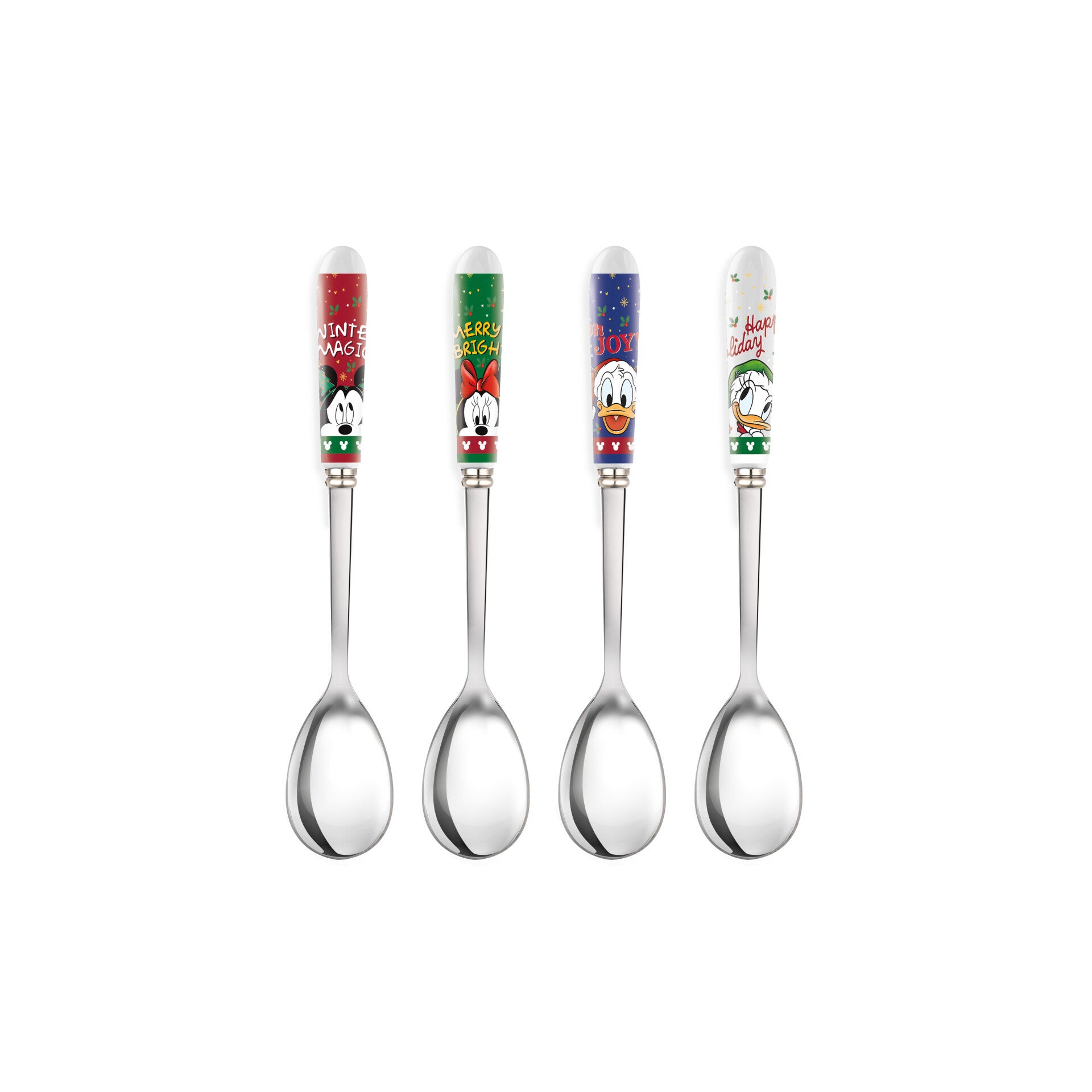 Mickey & Friends Winter Magic 'Dessert Spoons Set of 4' - 127031