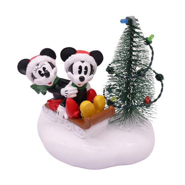 Mickey & Minnie Mouse 'Christmas Village Sled' - DN26393