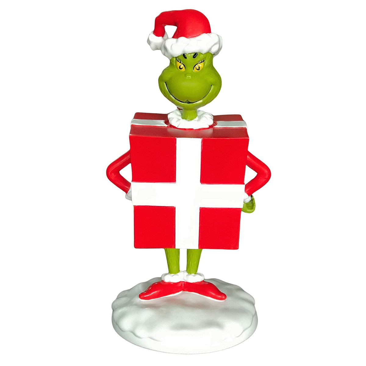 The Grinch in Present Suit 'Seasonal Statue' - TG26020