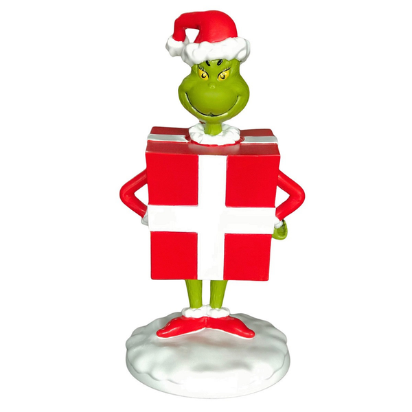 The Grinch in Present Suit 'Seasonal Statue' - TG26020