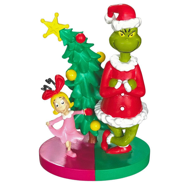 The Grinch with Cindy-Lou 'Seasonal Statue' - TG26022